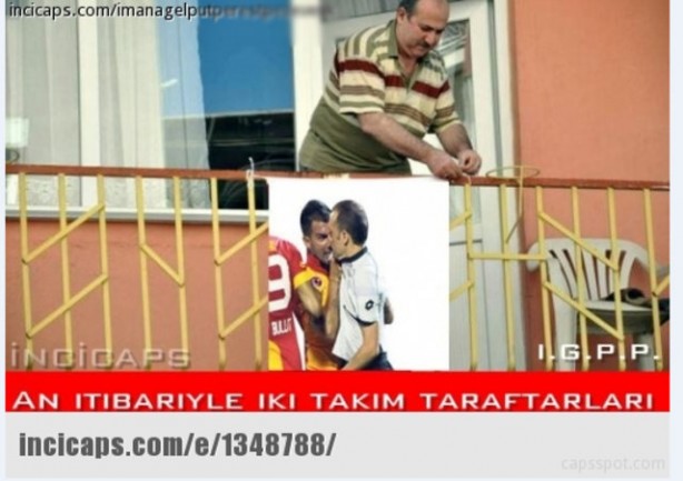 Foto - Galatasaray-Fenerbahçe maçı capsleri