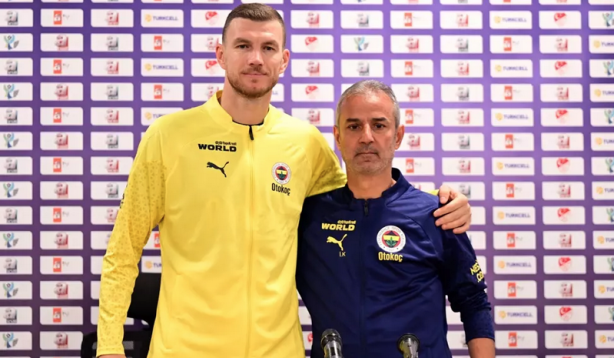 Galatasaray-Fenerbahçe maçı öncesi flaş sözler: "Dzeko ve İsmail Kartal arasında..." Kara kedi girdi bile...