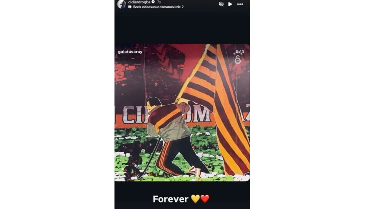 Foto - Galatasaray taraftarı dışlamıştı! Didier Drogba'dan derbi sonra 