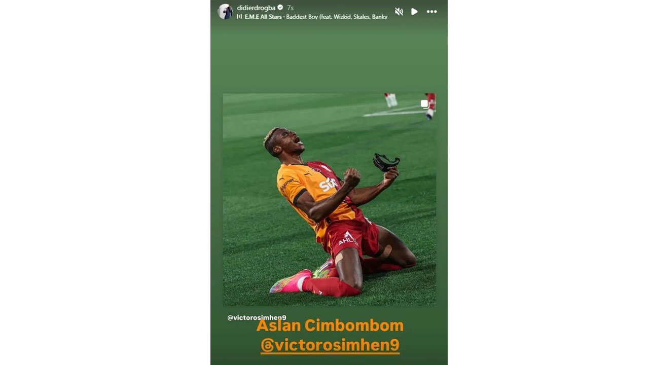 Foto - Galatasaray taraftarı dışlamıştı! Didier Drogba'dan derbi sonra 