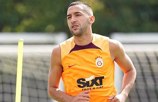 Foto - Galatasaray'da antrenman krizi! Hakim Ziyech'in olay yaratacak hamlesini Muslera son anda önlemiş...