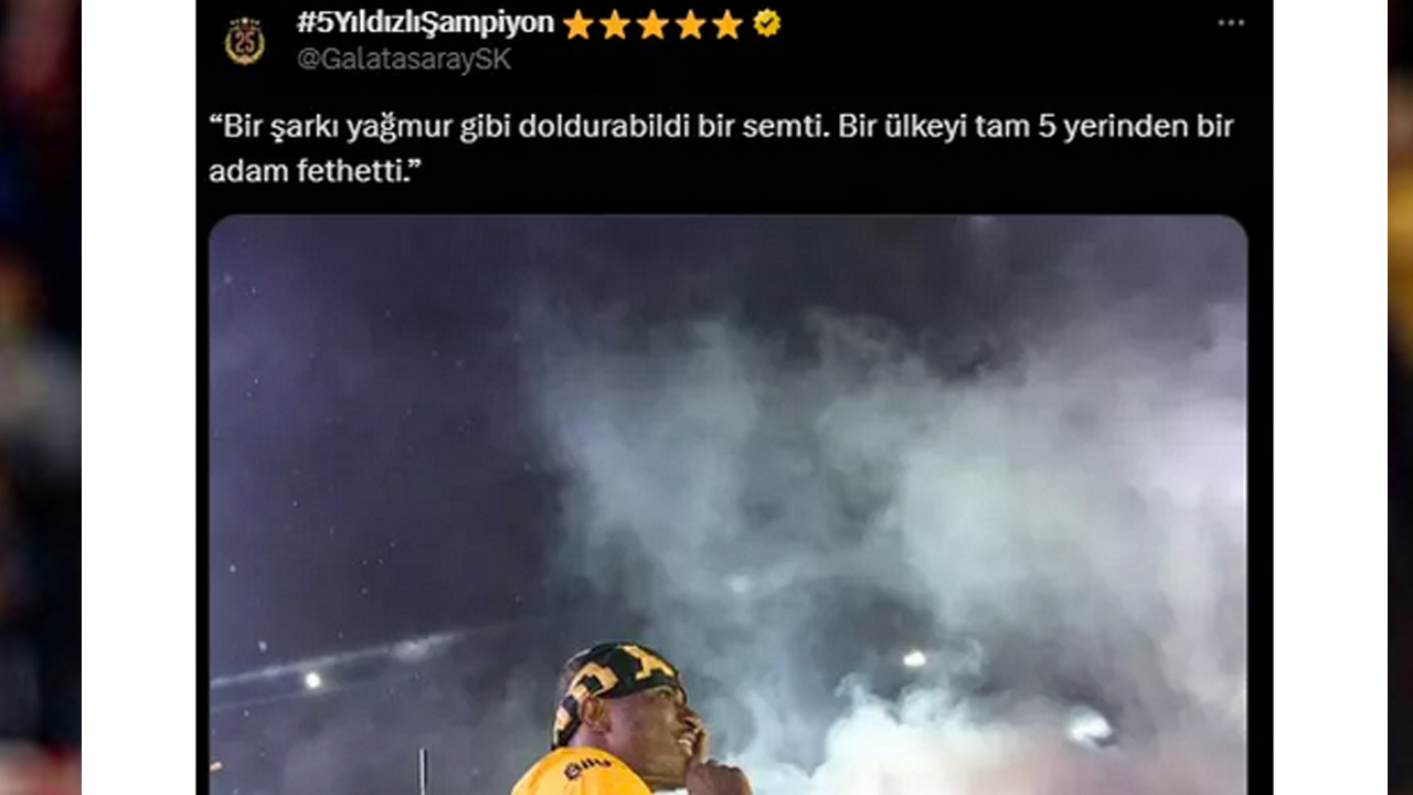 Foto - Galatasaray'dan kıyameti kopartan Osimhen paylaşımı: Son gelişme maalesef sanki gideceğinin işareti olsa gerek…