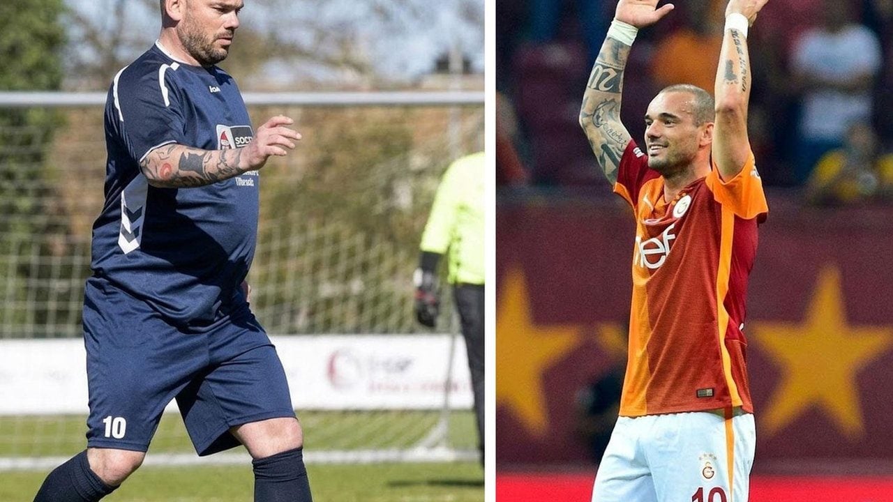 Foto - Galatasaray’ın efsanevi ismi Sneijder, aldığı kilolar için eleştirilmişti! Son görünümünün asıl sebebi kahretti