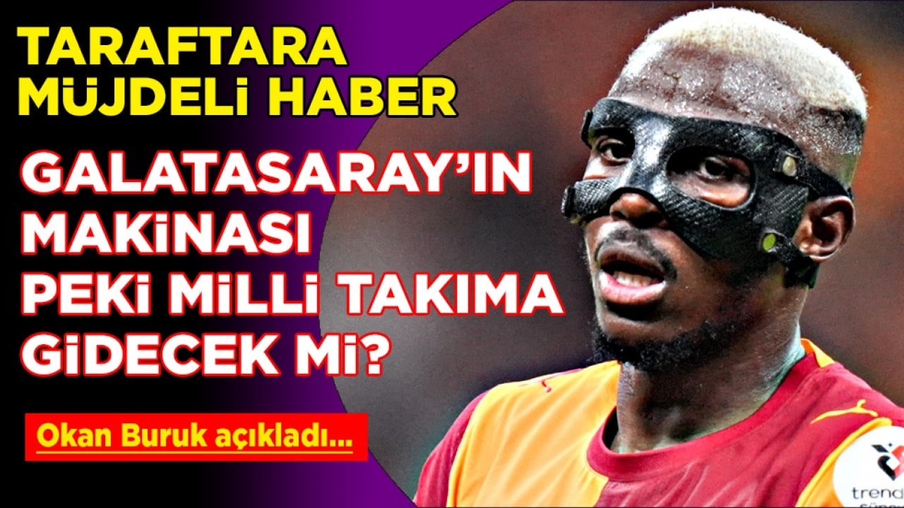 Galatasaray'ın makinası ne zaman dönecek? Peki Milli takıma gidecek mi?