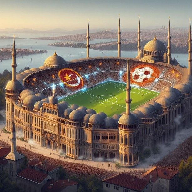 Foto - Galatasaray'ın stadını öyle bir hale getirdiler ki... Dünya bu kareyi konuşuyor
