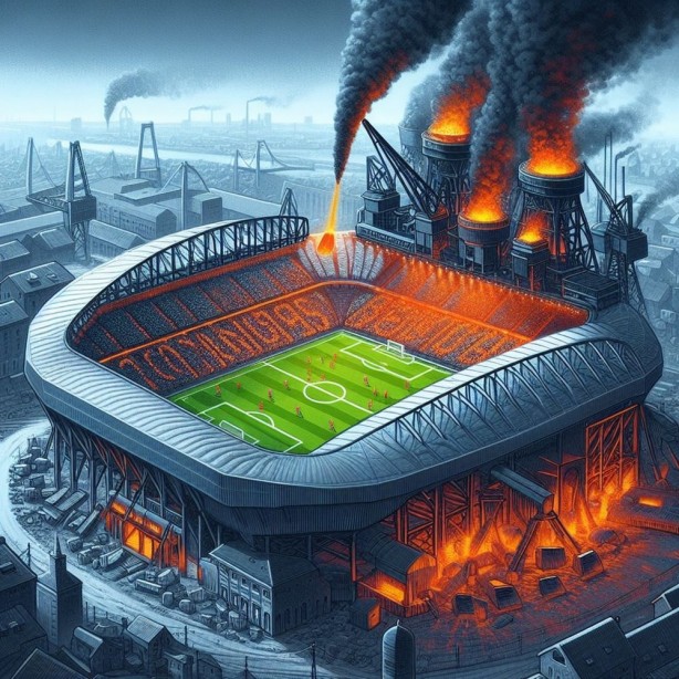 Foto - Galatasaray'ın stadını öyle bir hale getirdiler ki... Dünya bu kareyi konuşuyor