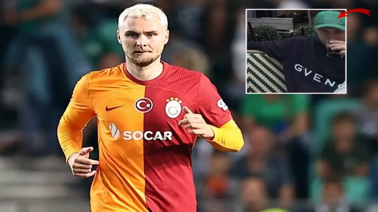 Galatasaray’ın ünlü futbolcusundan büyük edepsizlik! Taktığı şapkada yazan şey "Defol git Türkiye’den hadsiz herif" dedirtti