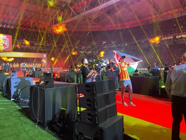 Foto - Galatasaray'ın yıldız oyuncularından Filistin'e destek!