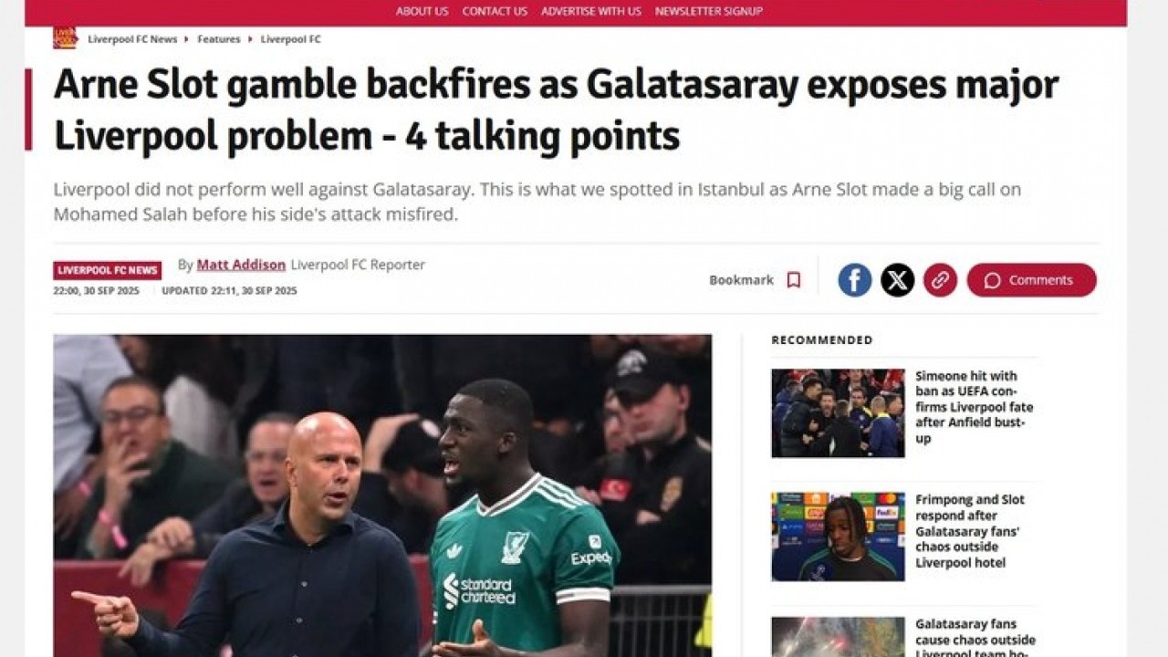 Foto - Galatasaray’ın Zaferi Dünya Basınında: 'Liverpool İstanbul'da diz çöktü'