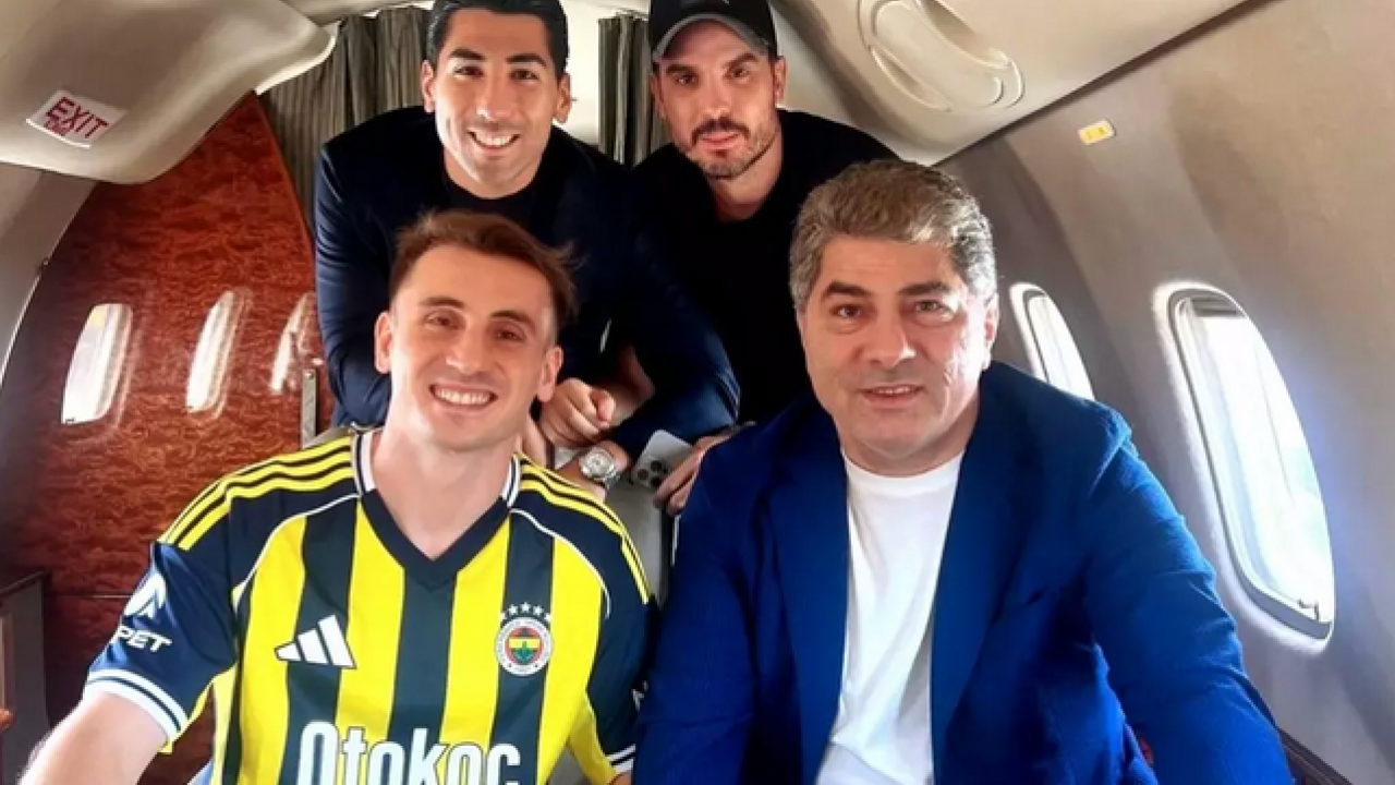 Foto - Galatasaraylıları üzen kare uçaktan geldi! O artık Fenerbahçeli Kerem Aktürkoğlu.. 