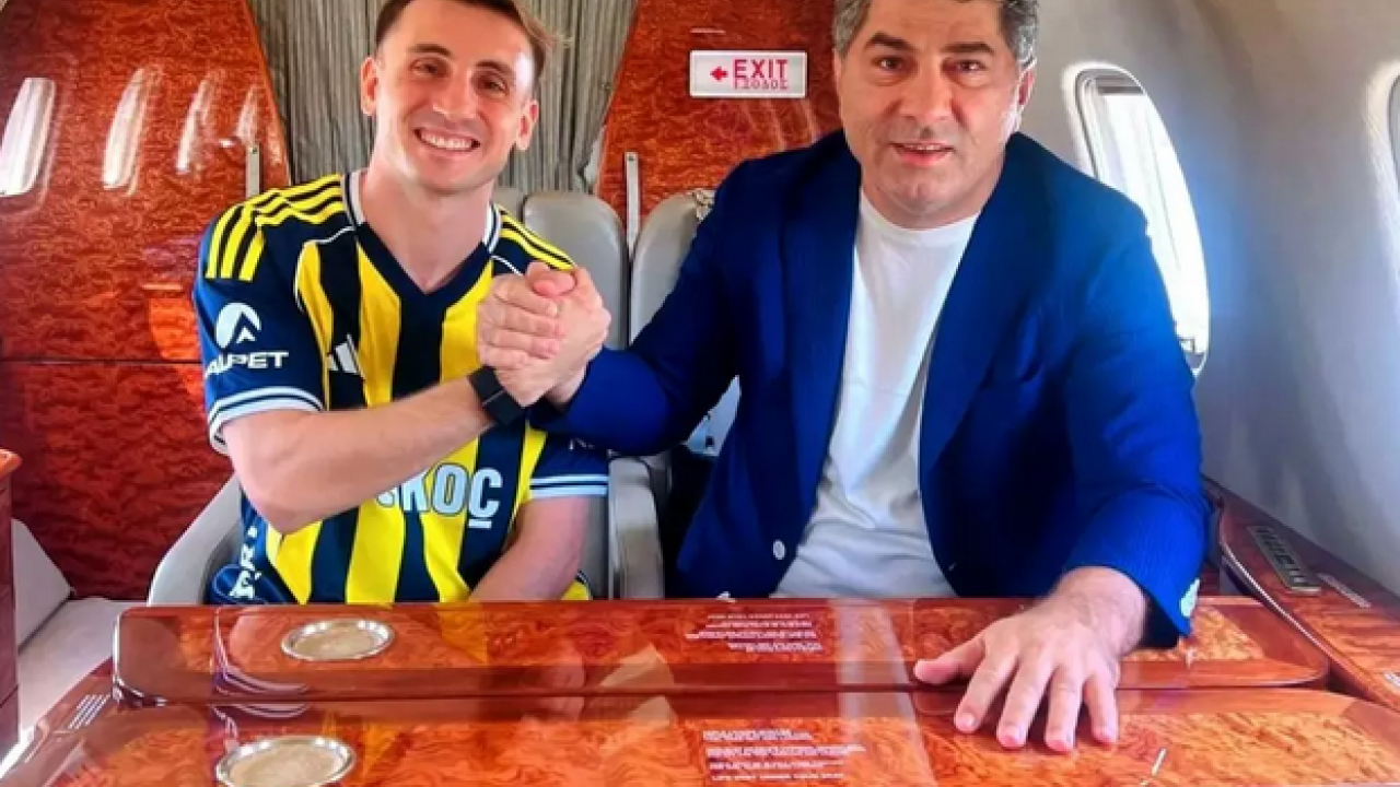 Galatasaraylıları üzen kare uçaktan geldi! O artık Fenerbahçeli Kerem Aktürkoğlu.. 