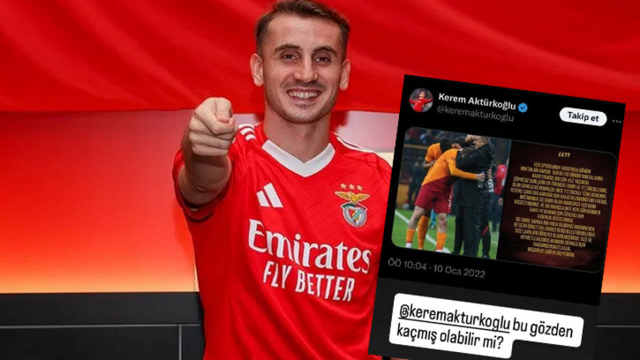 Foto - Galatasaraylıların Kerem Aktürkoğlu'na öfkesi dinmedi gitti! Bizden değilsen tukaka öyle mi? Terim'in kızı bunu yaptı