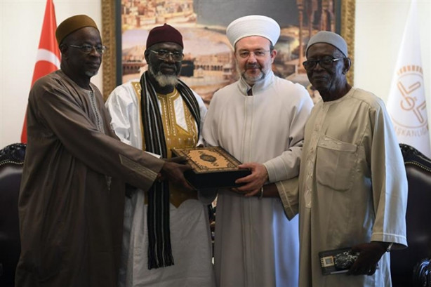 Foto - Gambiya Müslümanları Diyanet’i ziyaret etti