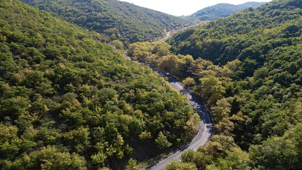 Ganos Dağı eteklerinde sonbahar güzelliği