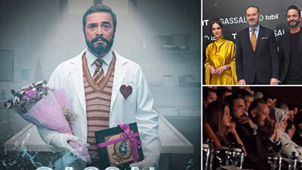 Gassal dizisinde Narin Güran sahnesi! TRT Genel Müdürü Zahid Sobacı ve Ahmet Kural gözyaşlarını tutamadı