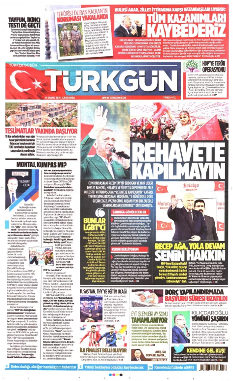 Foto - Gazete 1. sayfaları