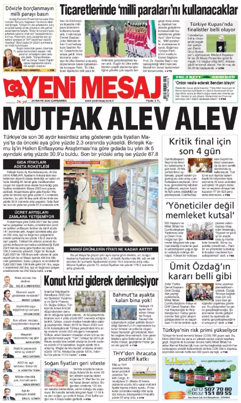 Foto - Gazete 1. sayfaları