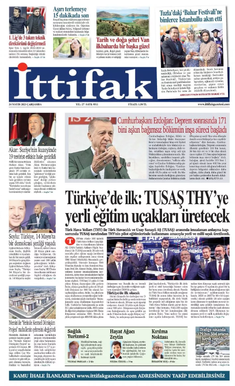 Foto - Gazete 1. sayfaları