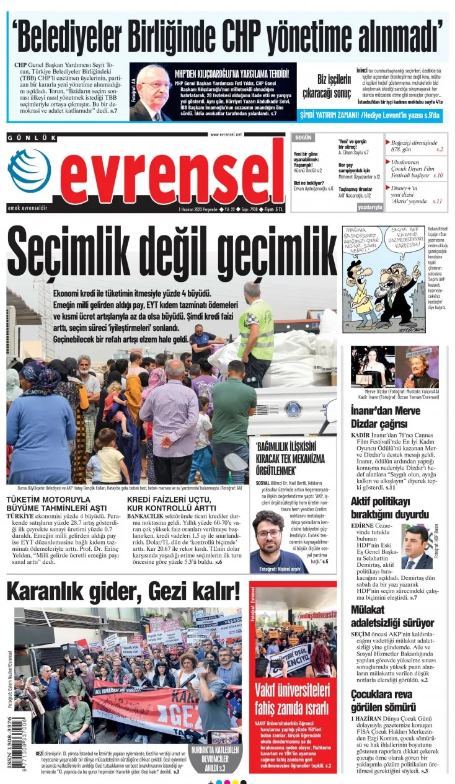 Foto - Gazete 1. Sayfaları! Gündeme damga vuran haberler