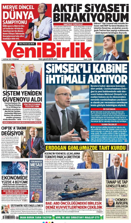 Foto - Gazete 1. Sayfaları! Gündeme damga vuran haberler