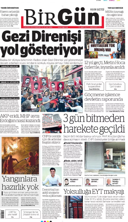 Foto - Gazete 1. Sayfaları! Gündeme damga vuran haberler