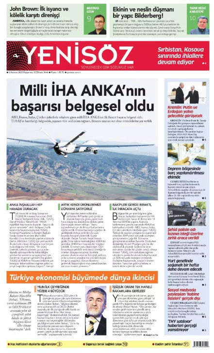 Foto - Gazete 1. Sayfaları! Gündeme damga vuran haberler