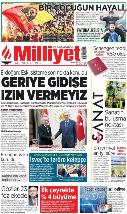 Foto - Gazete 1. Sayfaları! Gündeme damga vuran haberler