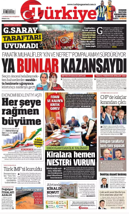 Foto - Gazete 1. Sayfaları! Gündeme damga vuran haberler