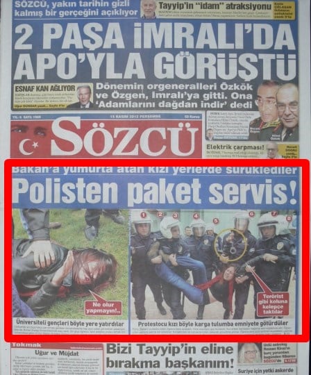 Foto - Bizden söylemesi gerisi savcılara kalmış! Sözcü'den Paris'teki saldırı sonrası dört dörtlük hainlik