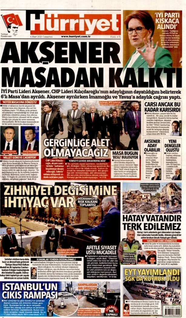 Foto - Gazeteler Akşener'i nasıl gördü? "'Abla' patladı"