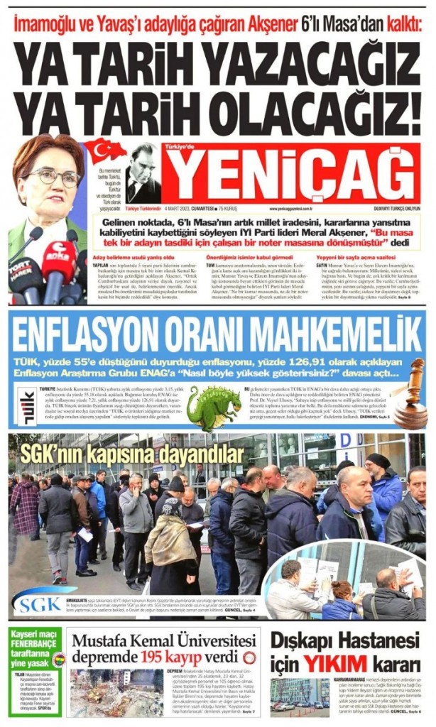 Foto - Gazeteler Akşener'i nasıl gördü? "'Abla' patladı"