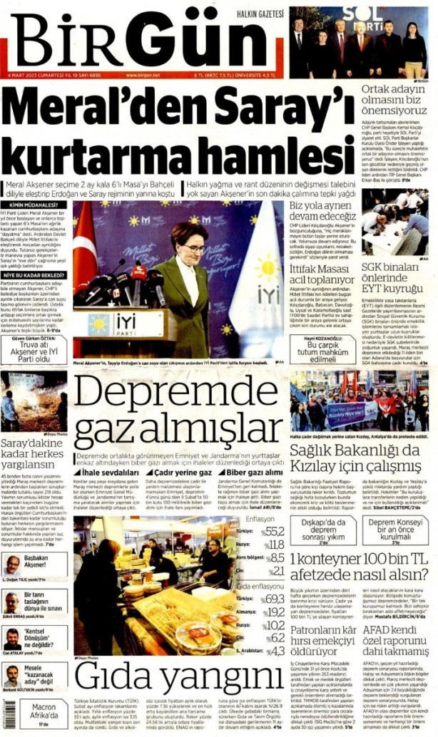 Foto - Gazeteler Akşener'i nasıl gördü? "'Abla' patladı"