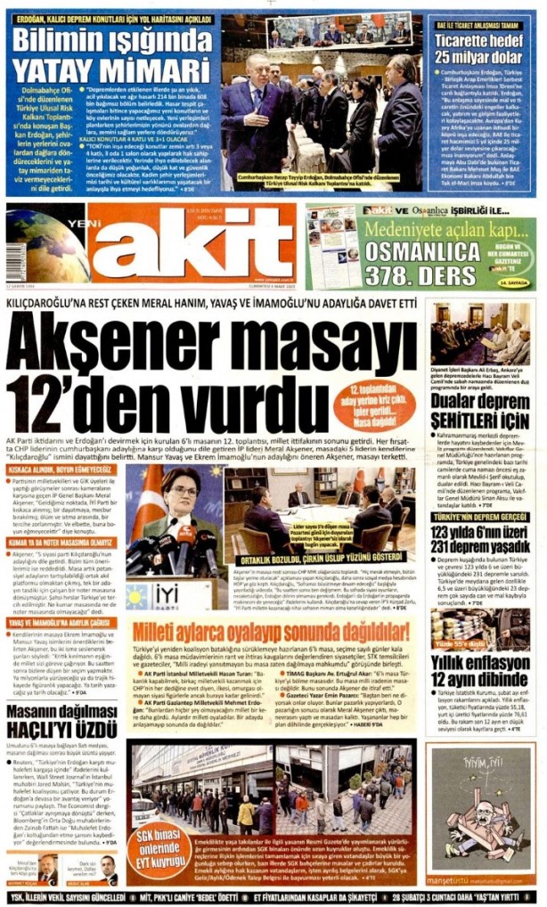 Foto - Gazeteler Akşener'i nasıl gördü? "'Abla' patladı"