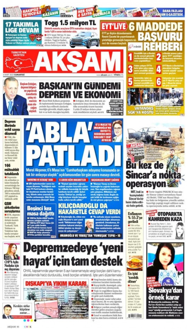 Foto - Gazeteler Akşener'i nasıl gördü? "'Abla' patladı"