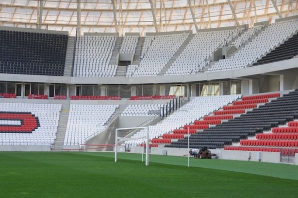  Gaziantep Arena'da son rötuşlar