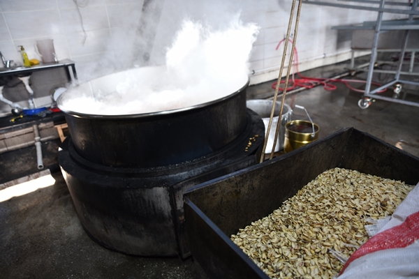 Foto - Gaziantep'in üzümleri cevizli sucuğa dönüşüyor!