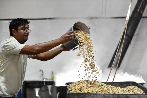 Foto - Gaziantep'in üzümleri cevizli sucuğa dönüşüyor!