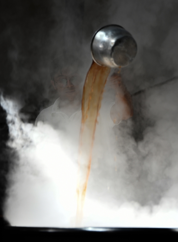 Foto - Gaziantep'in üzümleri cevizli sucuğa dönüşüyor!