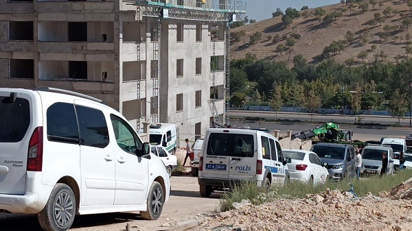 Foto - Gaziantep'te inşaat işçisi feci şekilde can verdi