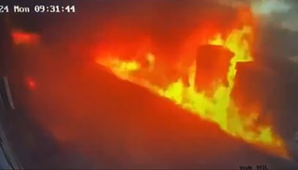 Gaziantep'te lavları aratmayan görüntü! 