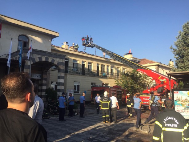Foto - Gaziantep'te özel bir hastanede yangın çıktı