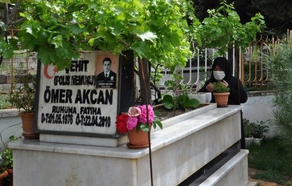 Foto - Gaziantep'te şehidin hatırasına çirkin saldırı!