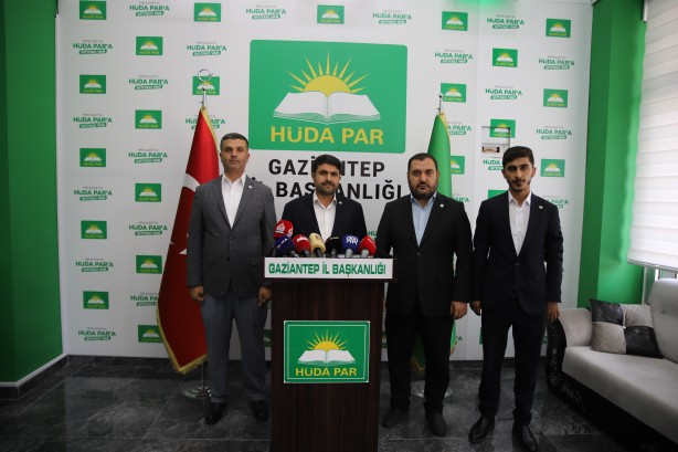 Foto - Gaziantep'teki provokasyondan sonra HÜDA PAR'dan açıklama! 'Ciddiyetle araştırılmalı'