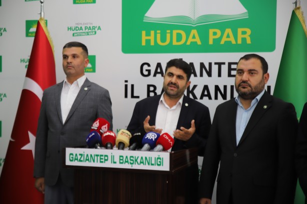 Foto - Gaziantep'teki provokasyondan sonra HÜDA PAR'dan açıklama! 'Ciddiyetle araştırılmalı'