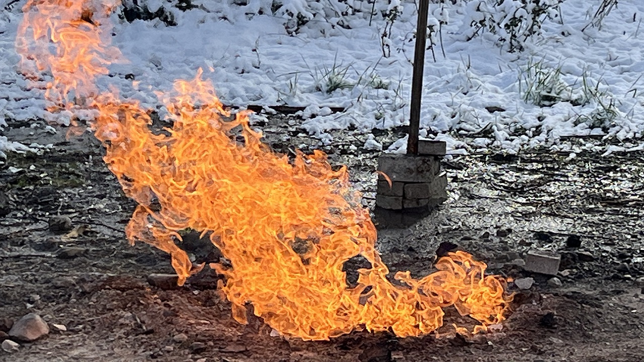 Gazın türü araştırılıyor! Bu ateş 5 gündür yanıyor
