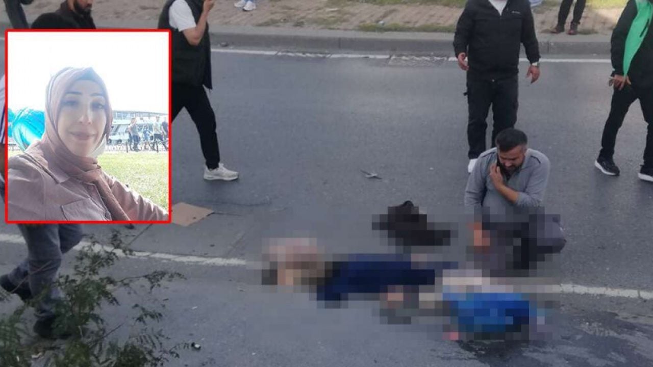 Gaziosmanpaşa’da yürek yakan kaza! 2 çocuğu için kendini feda etti: Talihsiz anne devrilen aracın altında kalarak can verdi