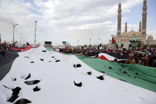 Foto - Gazze için devasa yürüyüş! Tüm ülke sokağa döküldü