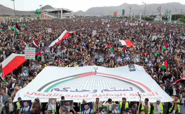 Gazze için devasa yürüyüş! Tüm ülke sokağa döküldü