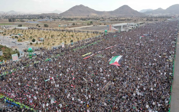 Foto - Gazze için devasa yürüyüş! Tüm ülke sokağa döküldü