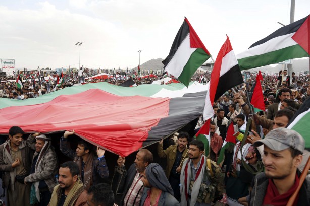 Foto - Gazze için devasa yürüyüş! Tüm ülke sokağa döküldü